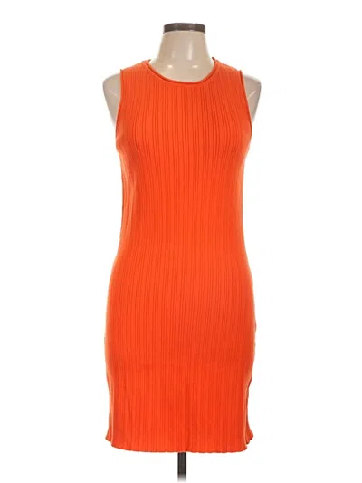 Pre-owned Asos Design Cocktail Dress In Orange