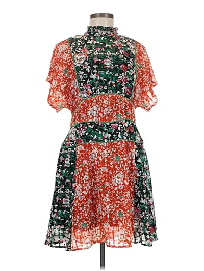 Pre-owned Asos Design Cocktail Dress In Orange