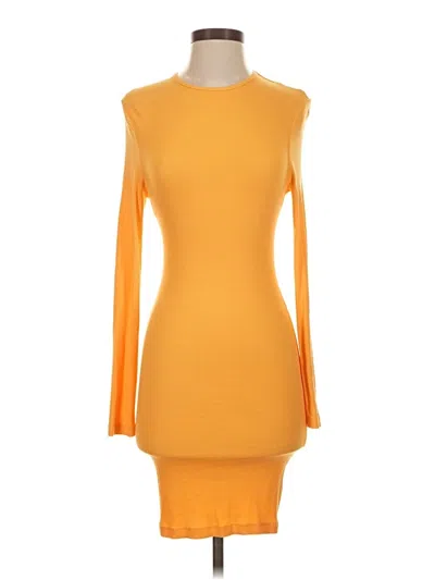 Pre-owned Asos Design Cocktail Dress In Orange