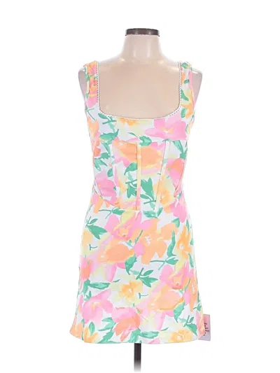 Pre-owned Asos Design Cocktail Dress In Orange