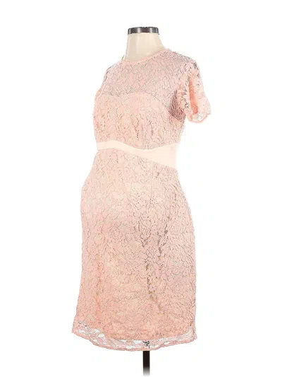 Pre-owned Asos Design Cocktail Dress In Pink