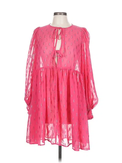 Pre-owned Asos Design Cocktail Dress In Pink