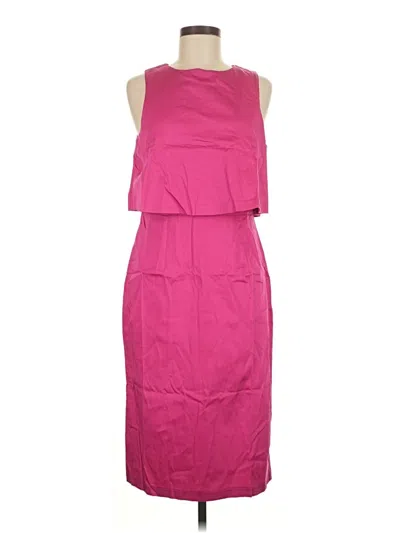 Pre-owned Asos Design Cocktail Dress In Pink