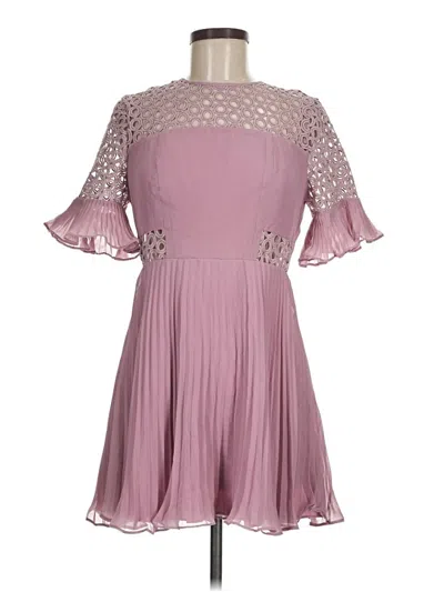 Pre-owned Asos Design Cocktail Dress In Pink