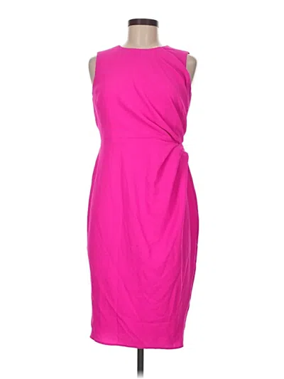 Pre-owned Asos Design Cocktail Dress In Pink