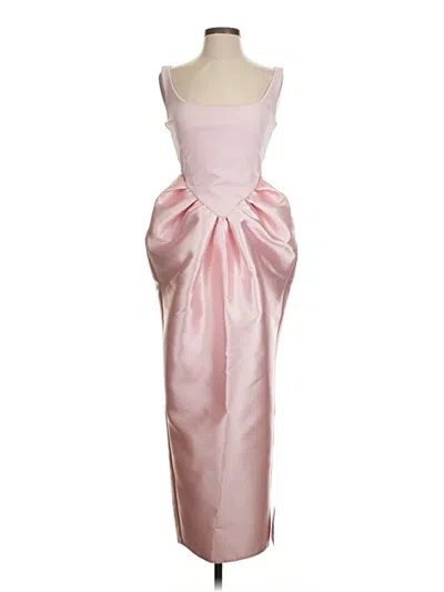 Pre-owned Asos Design Cocktail Dress In Pink
