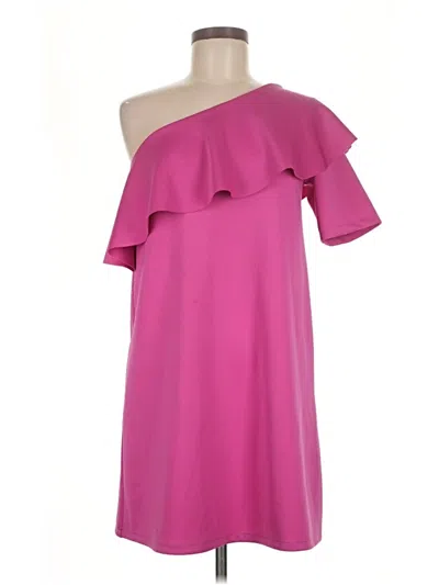 Pre-owned Asos Design Cocktail Dress In Pink
