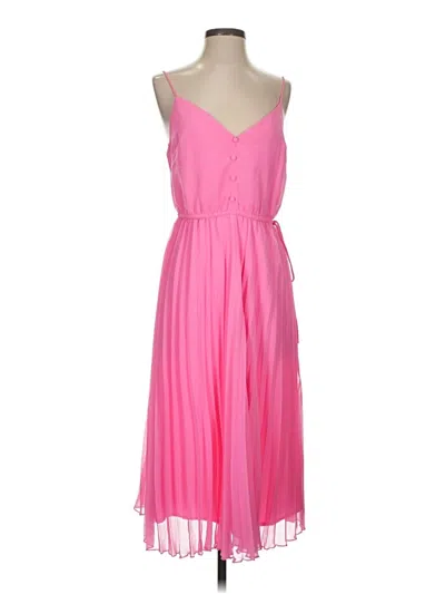 Pre-owned Asos Design Cocktail Dress In Pink
