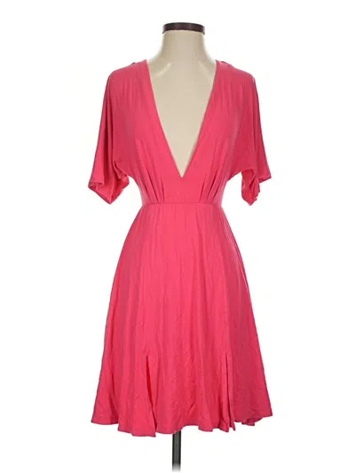 Pre-owned Asos Design Cocktail Dress In Pink