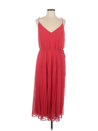 Pre-owned Asos Design Cocktail Dress In Red