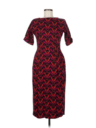 Pre-owned Asos Design Cocktail Dress In Red