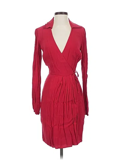 Pre-owned Asos Design Cocktail Dress In Red