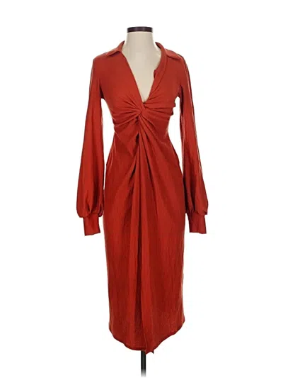 Pre-owned Asos Design Cocktail Dress In Red