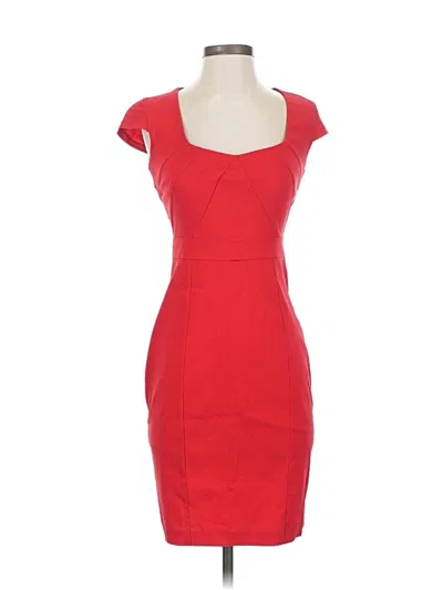 Pre-owned Asos Design Cocktail Dress In Red