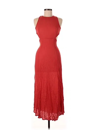 Pre-owned Asos Design Cocktail Dress In Red