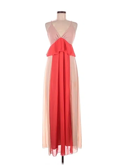 Pre-owned Asos Design Cocktail Dress In Red