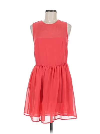 Pre-owned Asos Design Cocktail Dress In Red