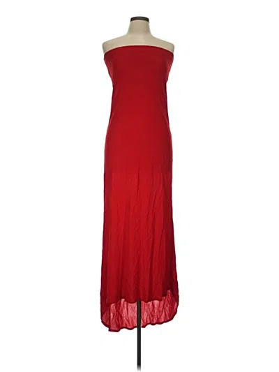 Pre-owned Asos Design Cocktail Dress In Red