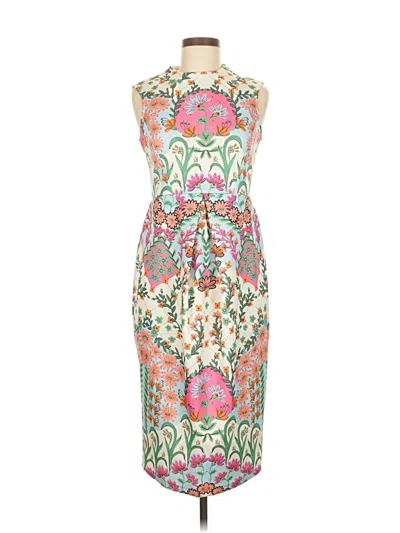 Pre-owned Asos Design Cocktail Dress In White