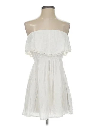 Pre-owned Asos Design Cocktail Dress In White