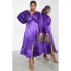 ASOS DESIGN ASOS DESIGN CURVE BATWING LONG SLEEVE MIDI DRESS