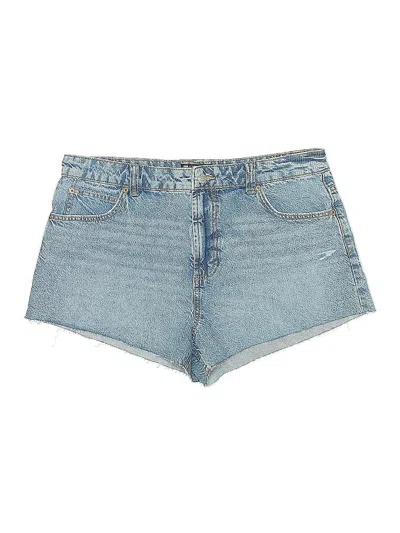 Pre-owned Asos Design Denim Shorts In Blue