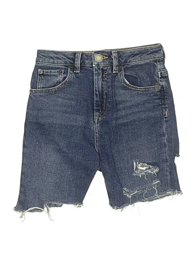Pre-owned Asos Design Denim Shorts In Blue
