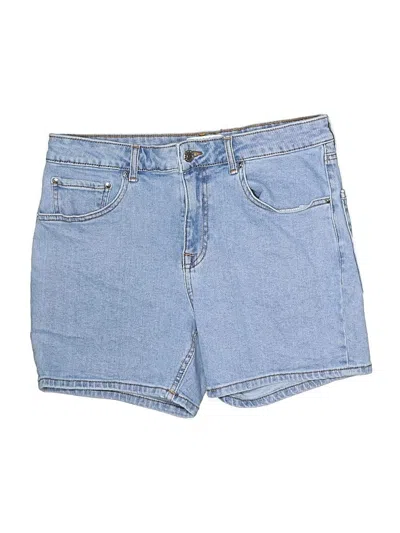 Pre-owned Asos Design Denim Shorts In Blue