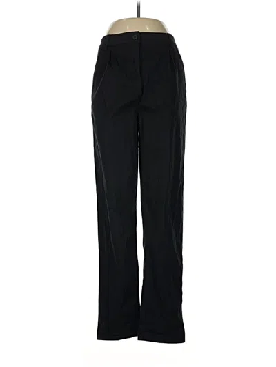 Pre-owned Asos Design Dress Pants In Black