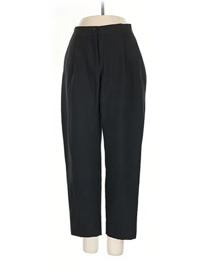 Pre-owned Asos Design Dress Pants In Black