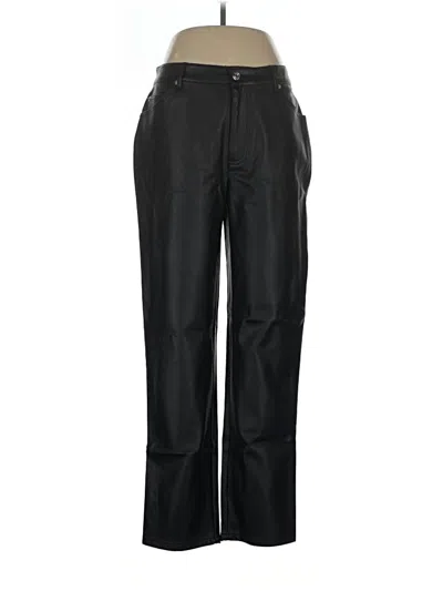 Pre-owned Asos Design Dress Pants In Black