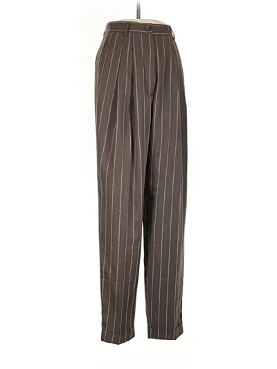 Pre-owned Asos Design Dress Pants In Brown