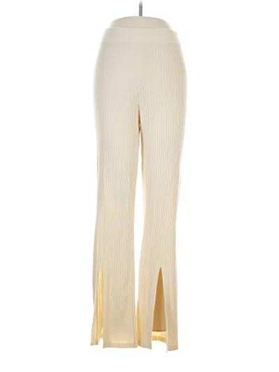 Pre-owned Asos Design Dress Pants In Ivory