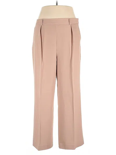 Pre-owned Asos Design Dress Pants In Tan