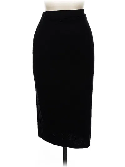 Pre-owned Asos Design Formal Skirt In Black