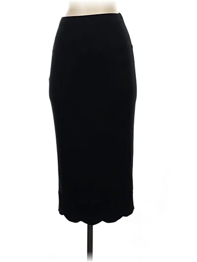 Pre-owned Asos Design Formal Skirt In Black
