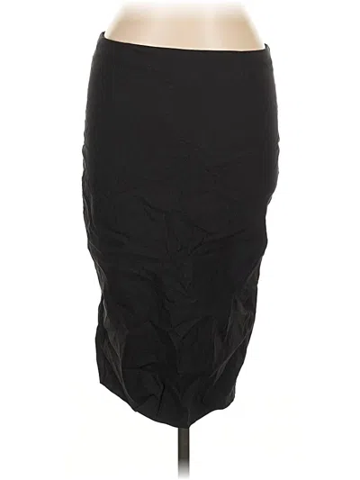 Pre-owned Asos Design Formal Skirt In Black