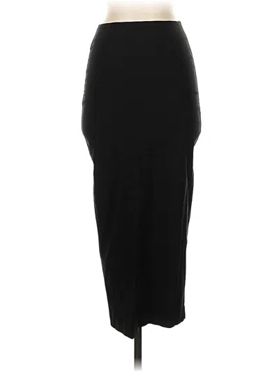 Pre-owned Asos Design Formal Skirt In Black