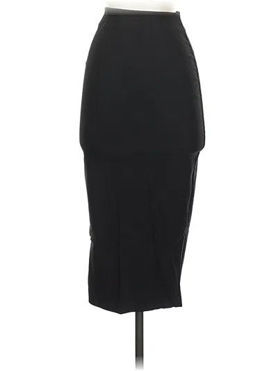 Pre-owned Asos Design Formal Skirt In Black