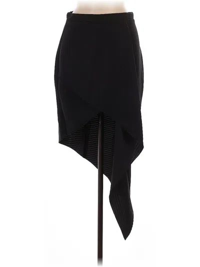 Pre-owned Asos Design Formal Skirt In Black