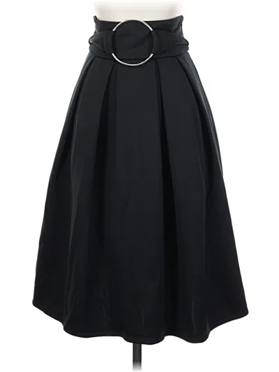 Pre-owned Asos Design Formal Skirt In Black