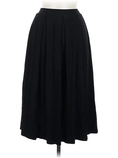Pre-owned Asos Design Formal Skirt In Black
