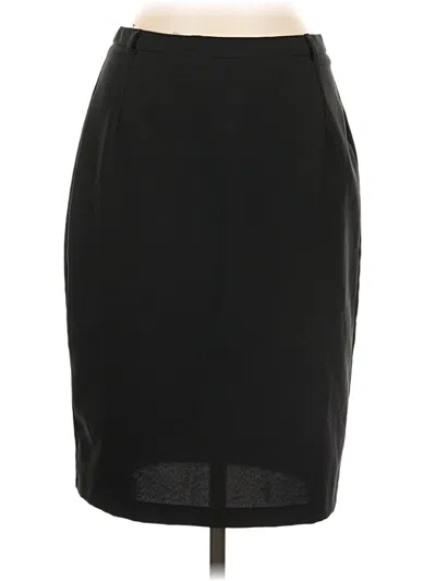 Pre-owned Asos Design Formal Skirt In Black