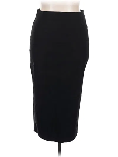 Pre-owned Asos Design Formal Skirt In Black