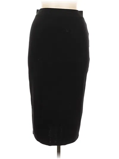 Pre-owned Asos Design Formal Skirt In Black