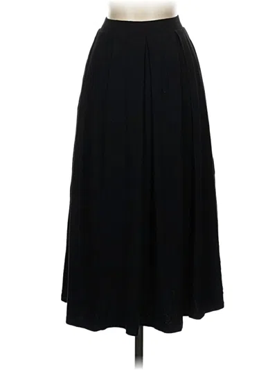 Pre-owned Asos Design Formal Skirt In Black