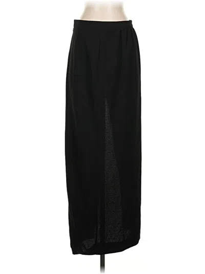 Pre-owned Asos Design Formal Skirt In Black