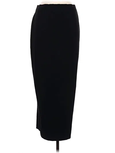 Pre-owned Asos Design Formal Skirt In Black