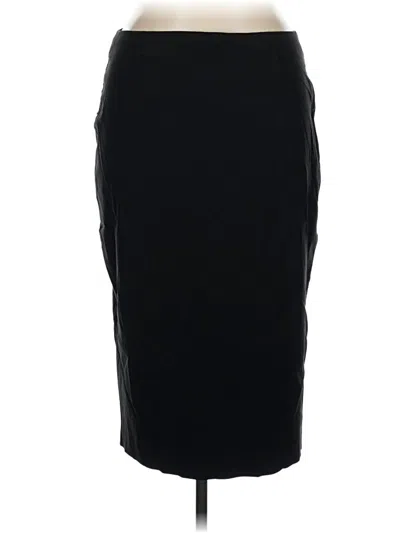 Pre-owned Asos Design Formal Skirt In Black