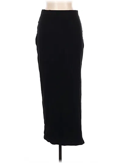 Pre-owned Asos Design Formal Skirt In Black